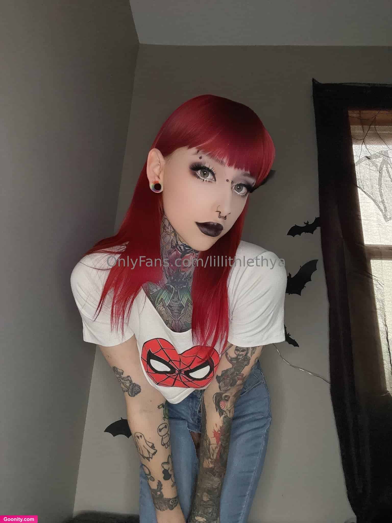 Goth M0mmy Lilli | big tiddy goth m¡lf photo 53