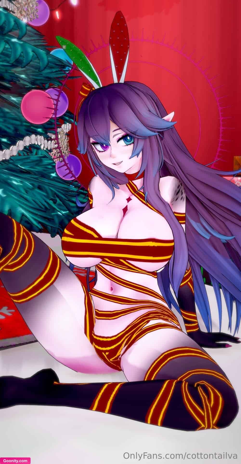 Cottontail 🐰💙💜🔞 photo 5