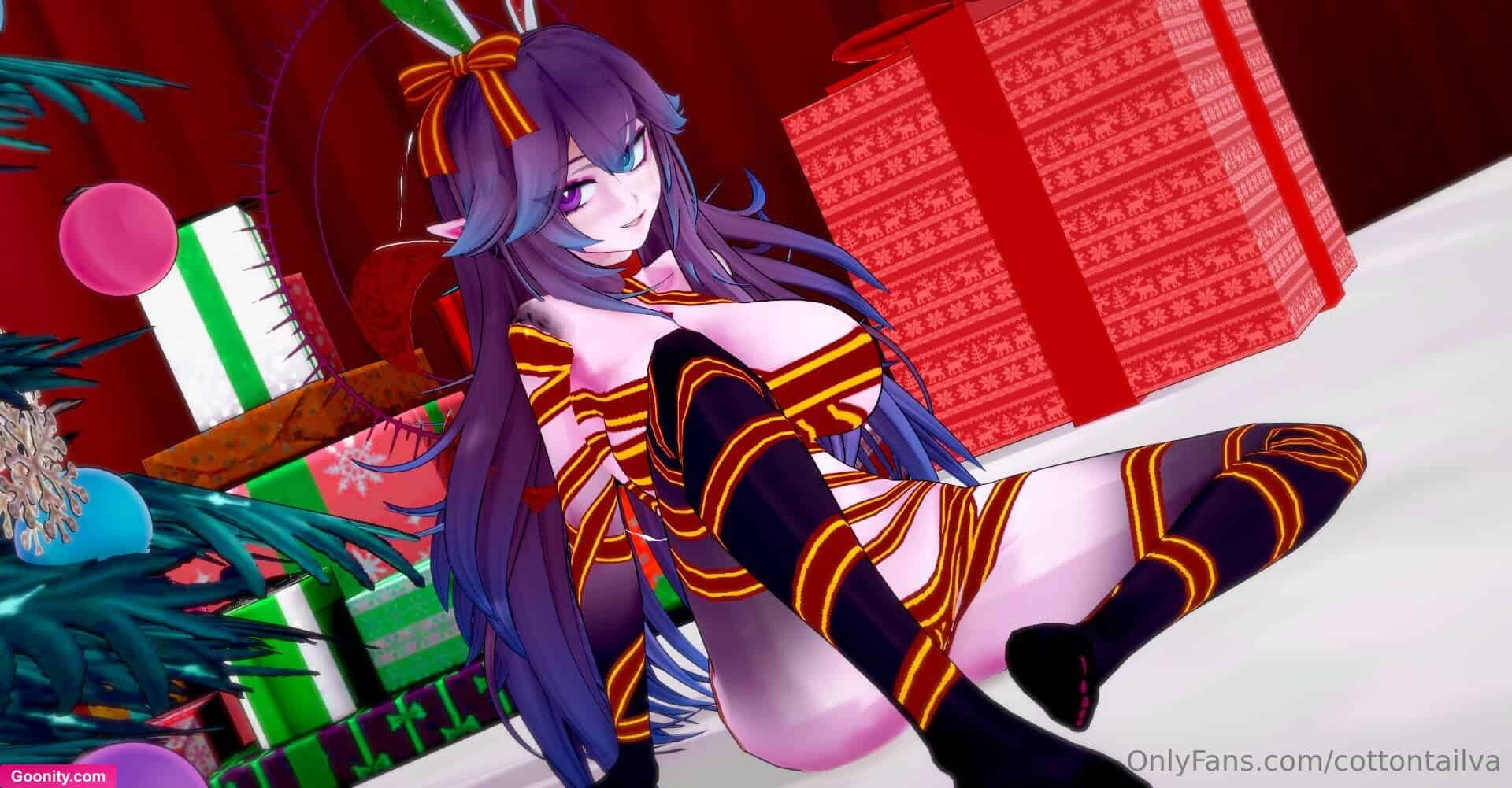 Cottontail 🐰💙💜🔞 photo 21