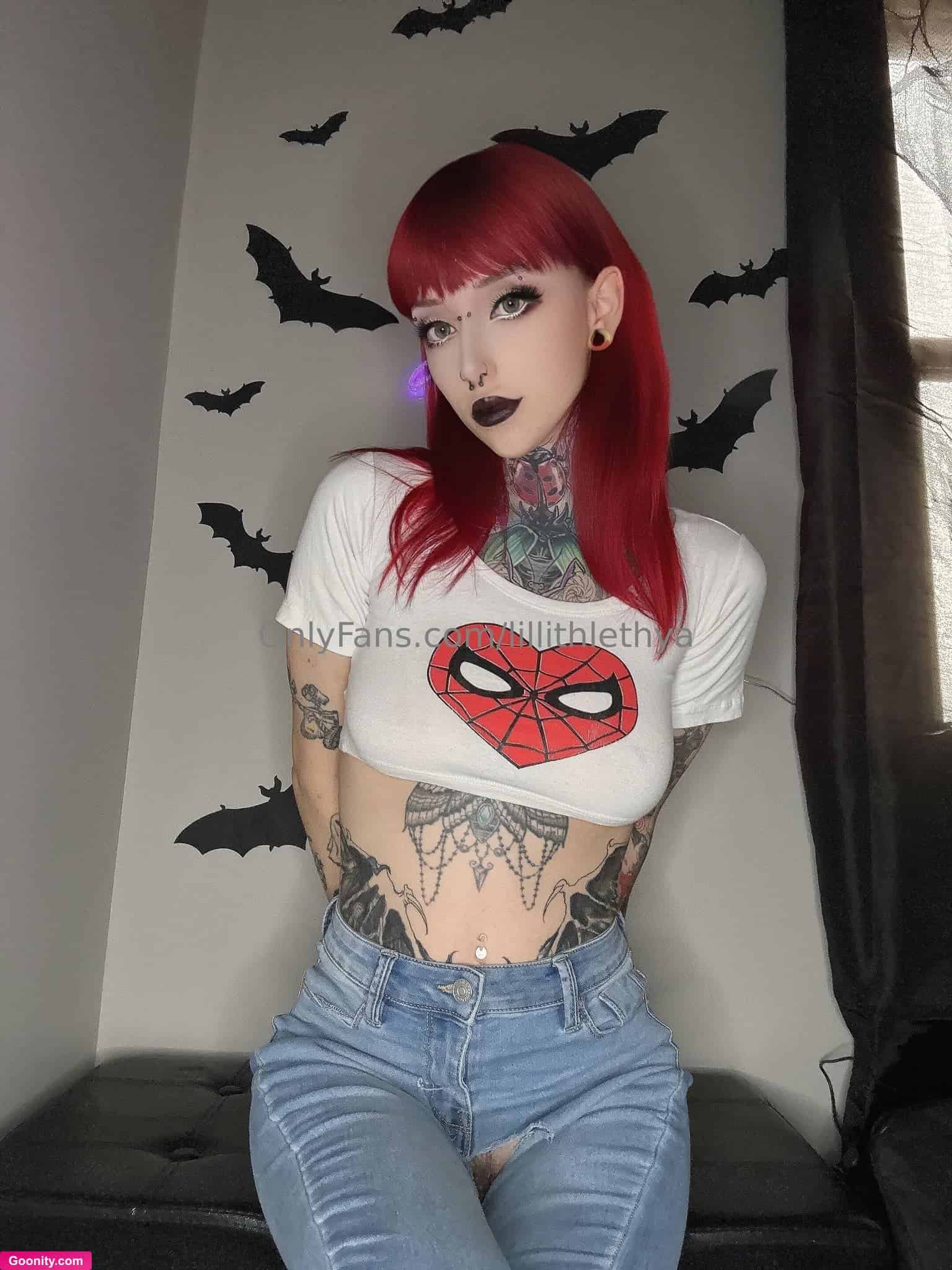 Goth M0mmy Lilli | big tiddy goth m¡lf photo 56