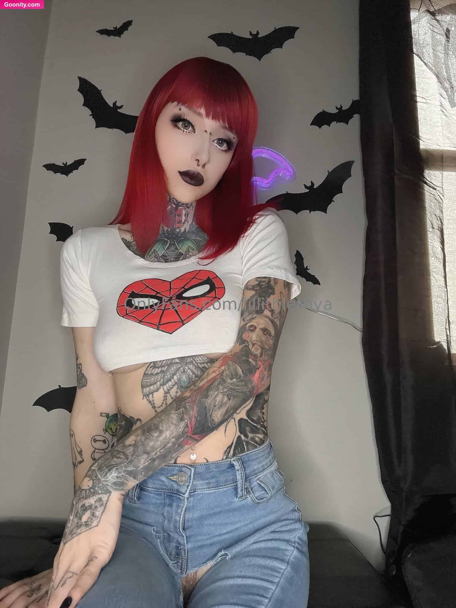 Goth M0mmy Lilli | big tiddy goth m¡lf photo 52